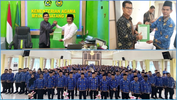 MTsN 1 Batang Hari Bangga! Zandri, S.H. Resmi Dilantik Menjadi P3K Kemenag RI Formasi 2024