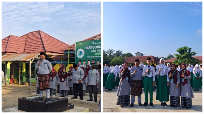 ASAS Ganjil Gaspol! MTsN 1 Batang Hari Buka Ujian Semester dengan Apel Penuh Semangat