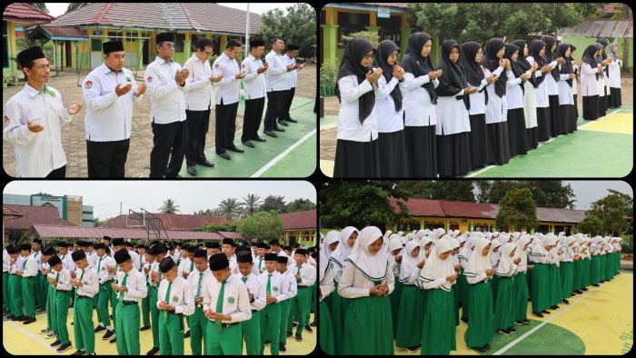 Doa Bersama & Ungkapan Belasungkawa MTsN 1 Batang Hari Atas Berpulangnya Orang Tua Ibu Sri Eka Puspriyana, S.Pd.I.