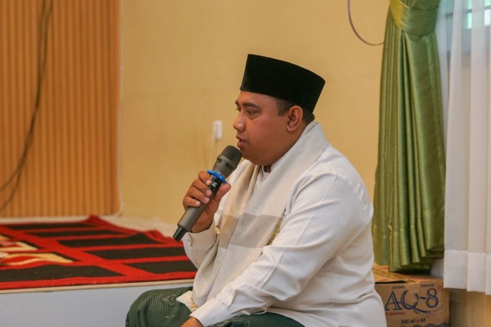 Syahdu, Lantunan Ayat Suci Al-Quran oleh Bapak Ridwan, S.Pd.I. Awali Safari Ramadan Kemenag Batang Hari