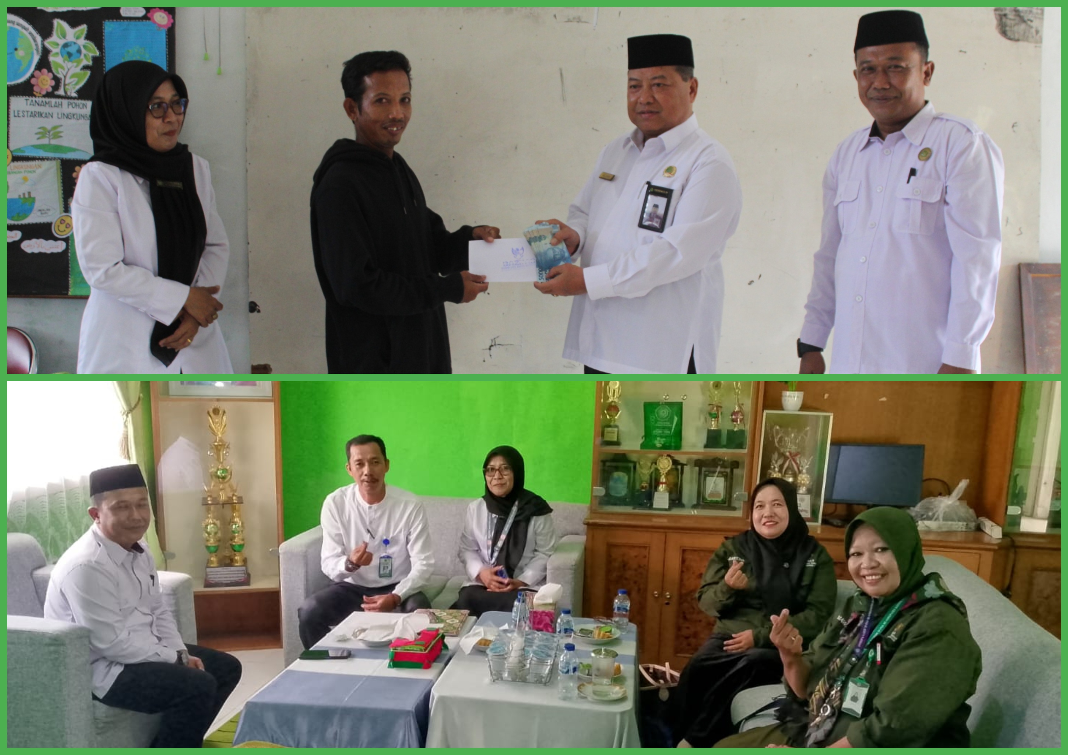 Sentuhan Langsung Dari Baznas Untuk Siswa/I MTsN 1 Batang Hari