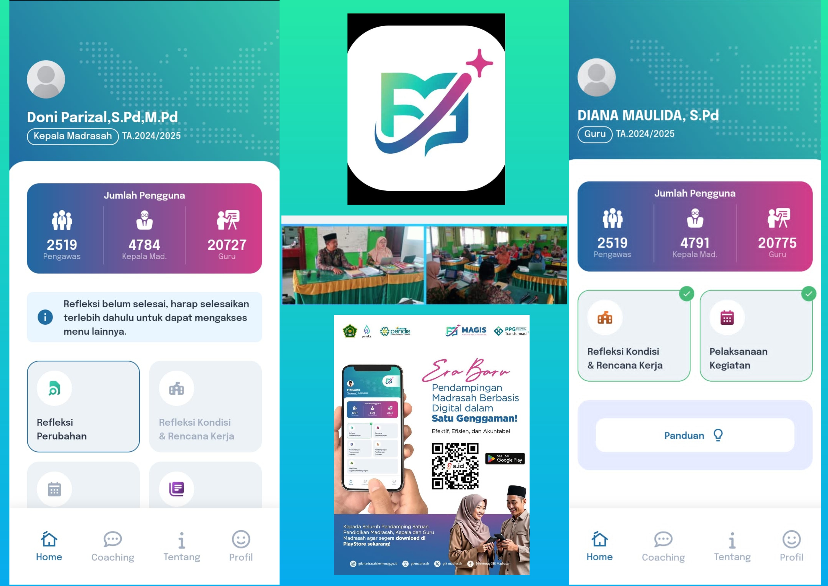 Era Digital Tiba! MTsN 1 Batang Hari Manfaatkan MAGIS untuk Pengawasan Berkualitas