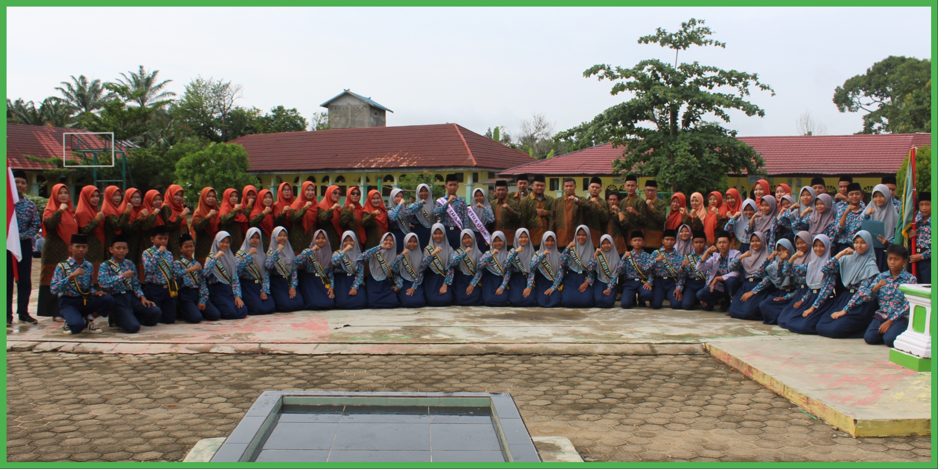 Tongkat Estafeta Beralih, OSIM MTs Negeri 1 Batang Hari Punya Ketua Baru