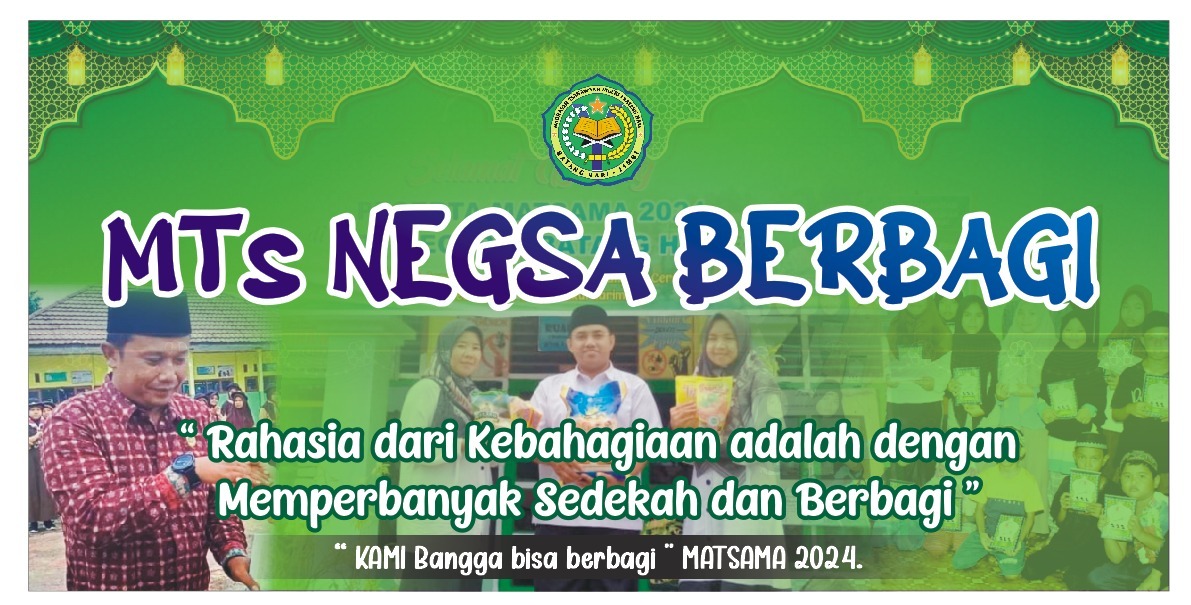 Waktunya MTs NEGSA Berbagi