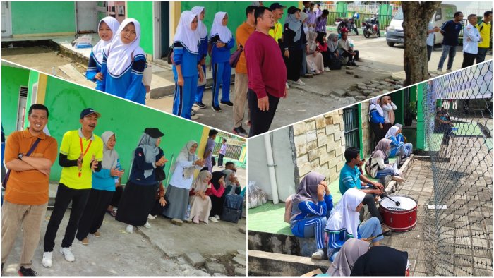Semangat Tak Padam: Suporter MTsN 1 Batang Hari Tetap Beri Dukungan Penuh Meski Hasil Tak Sesuai Harapan
