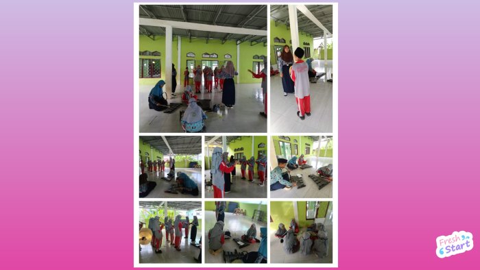 Gema Semangat Baru, Tim Drum Band Hubbul Wathon MTsN 1 Batang Hari Mulai Latihan Rutin Awal Tahun