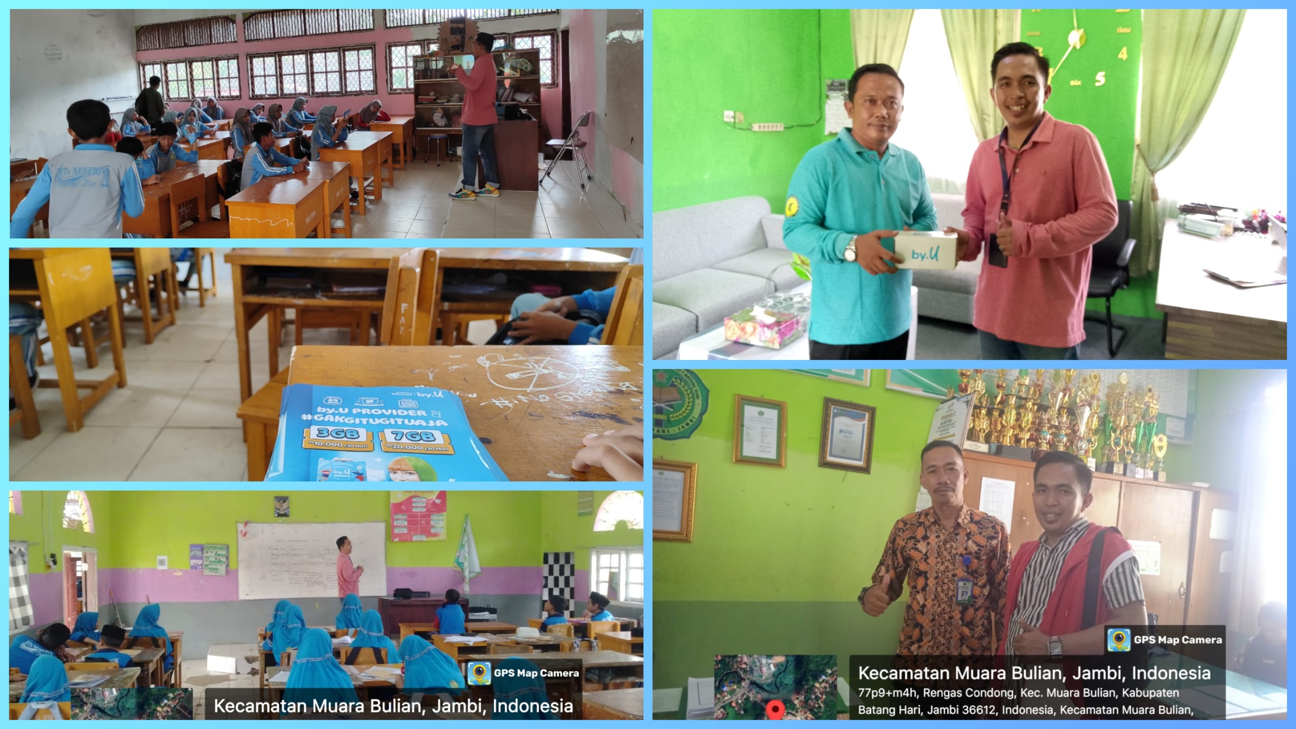 MTsN 1 Batang Hari Bermitra Bersama Telkomsel