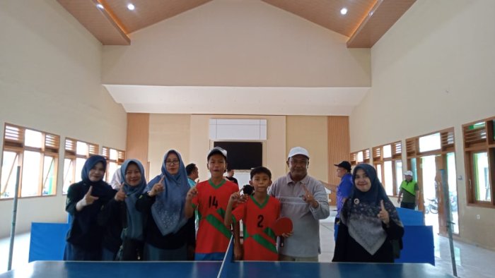 Puncak Prestasi Porseni! Tim Putra Tenis Meja MTsN 1 Batang Hari Gondol Gelar Juara 1 HAB Kemenag Ke-80