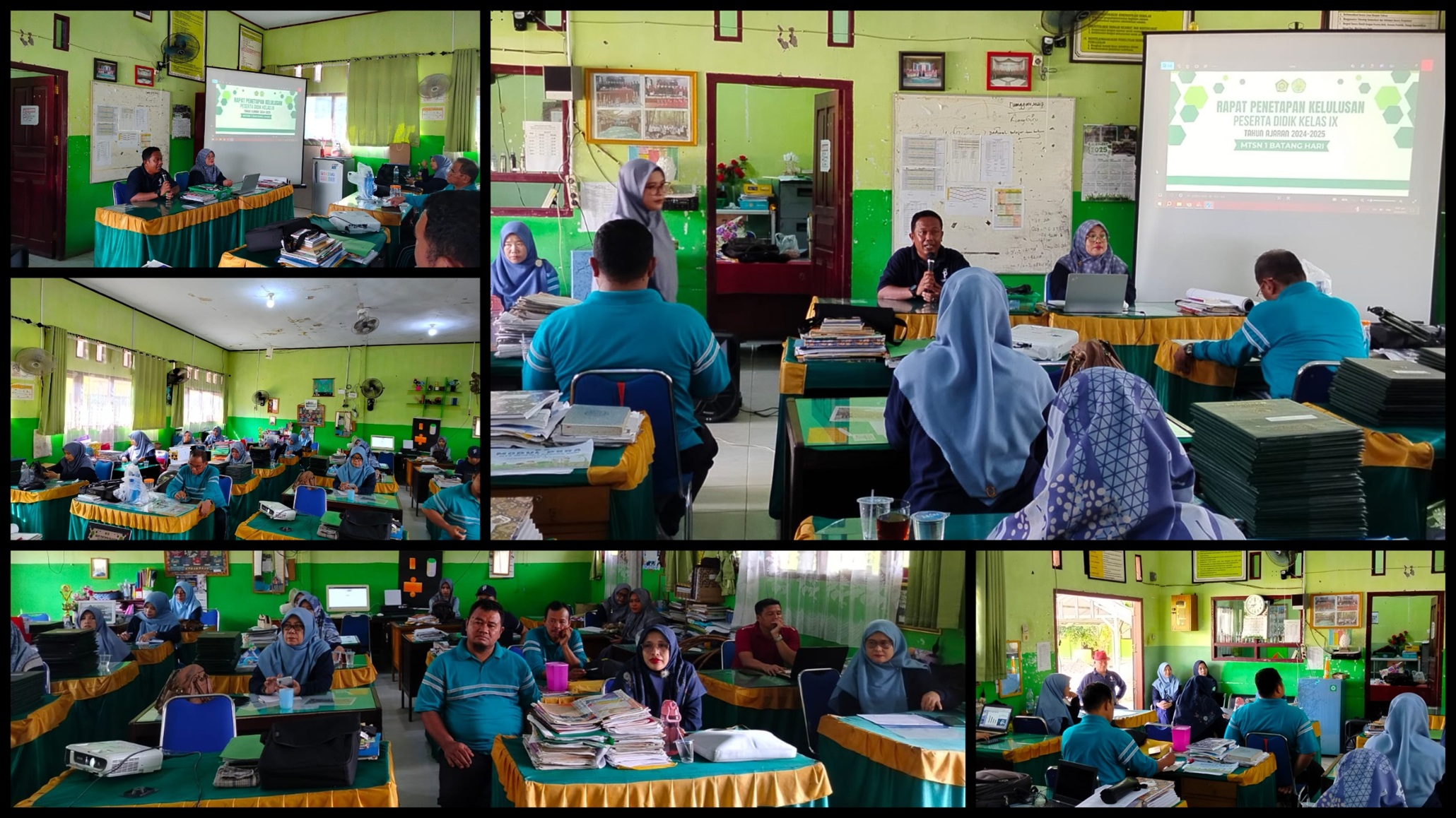 Persiapan Ganda MTsN 1 Batang Hari: Rapat Kelulusan dan Upacara Hari Lahir Pancasila