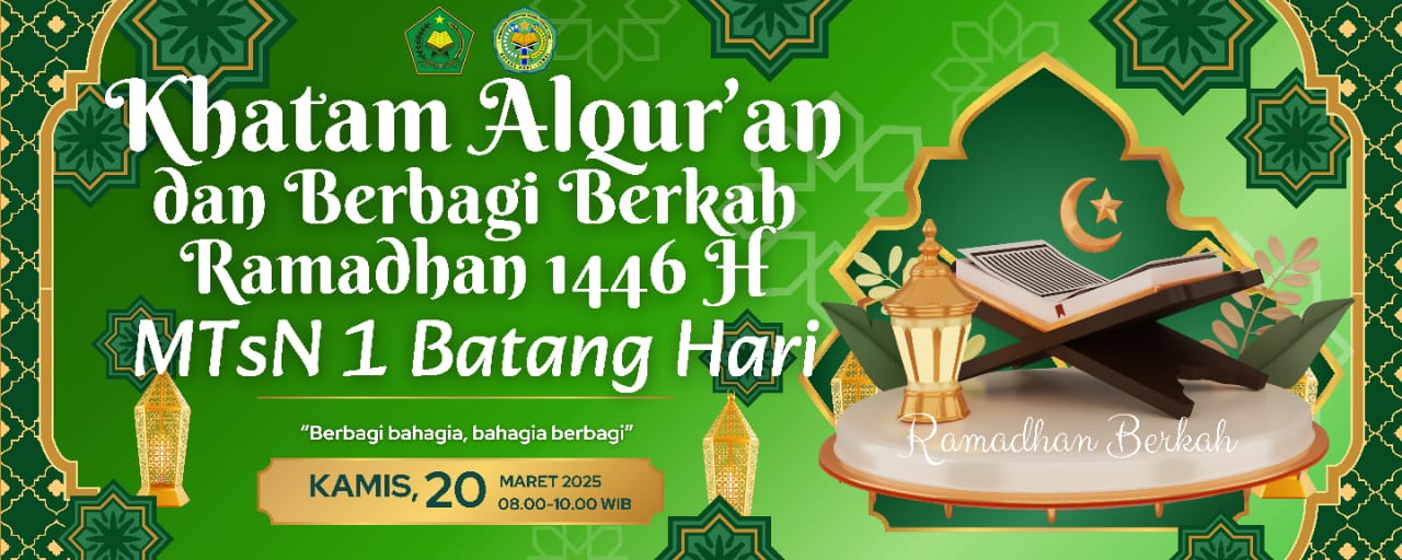 MTsN 1 Batang Hari Semarakkan Ramadan dengan Khatam Al-Qur'an dan Berbagi Berkah