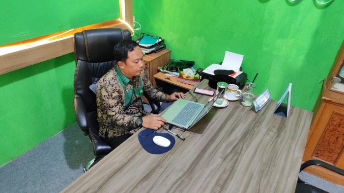 Tingkatkan Kualitas Anggaran dan Integritas, Kepala MTsN 1 Batang Hari Ikuti Sosialisasi Capaian Output 2026