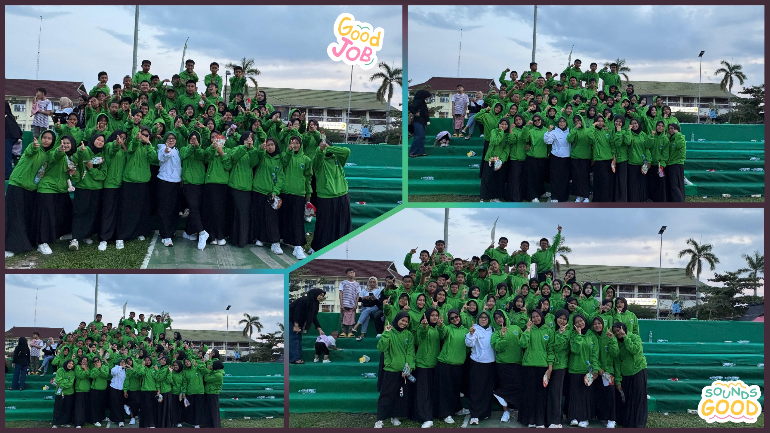 Siswa MTsN 1 Batang Hari Raih Kehormatan Menjadi Bagian Tim Serenade HUT RI ke-80 Kabupaten