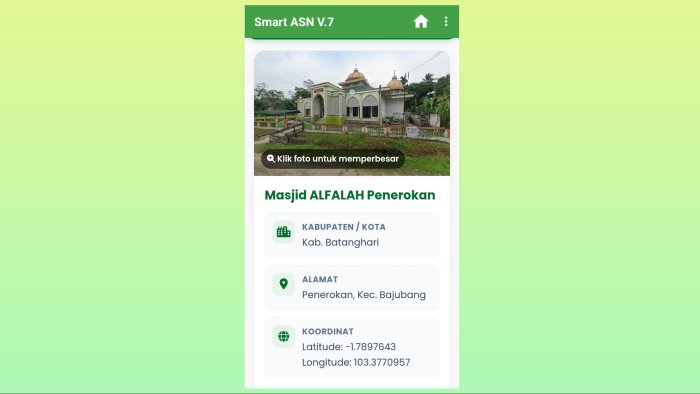 Strategis di Jalur Lintas Bajubang, Masjid Al-Falah Penerokan Siap Layani Pemudik dengan Fasilitas Ramah