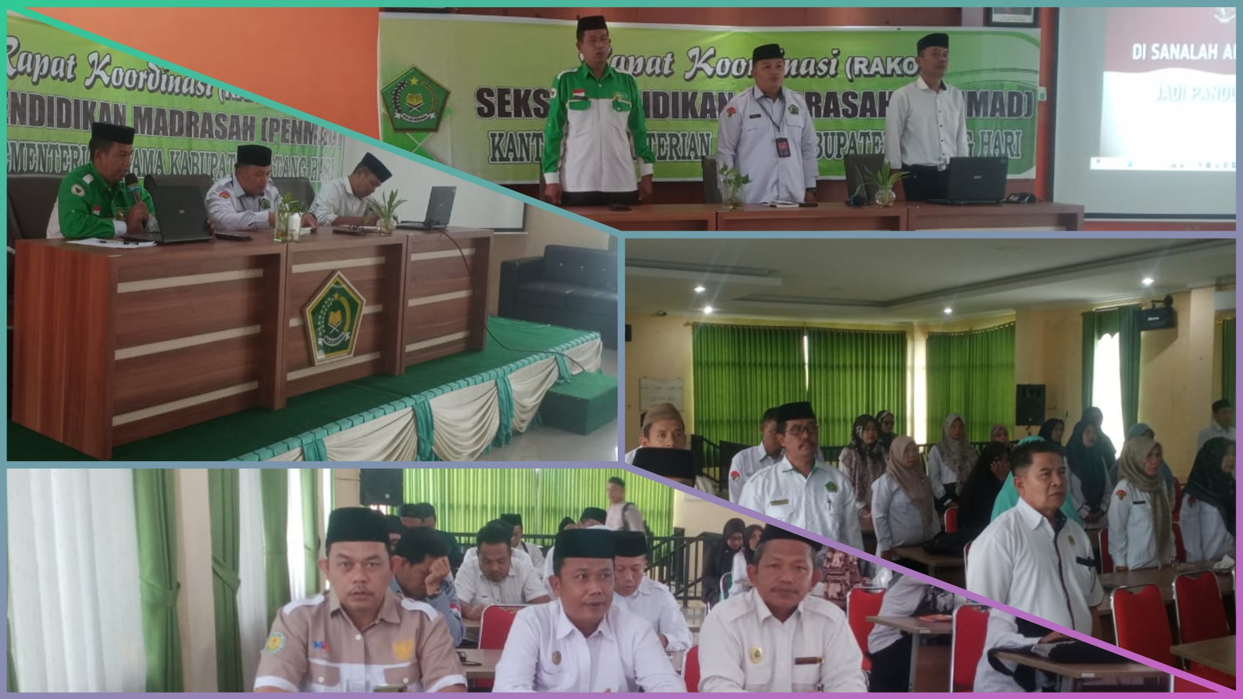 Kepala MTsN 1 Batang Hari Ikuti Rapat Koordinasi Kepala Madrasah dengan Seksi Pendidikan Madrasah Kemenag Batang Hari