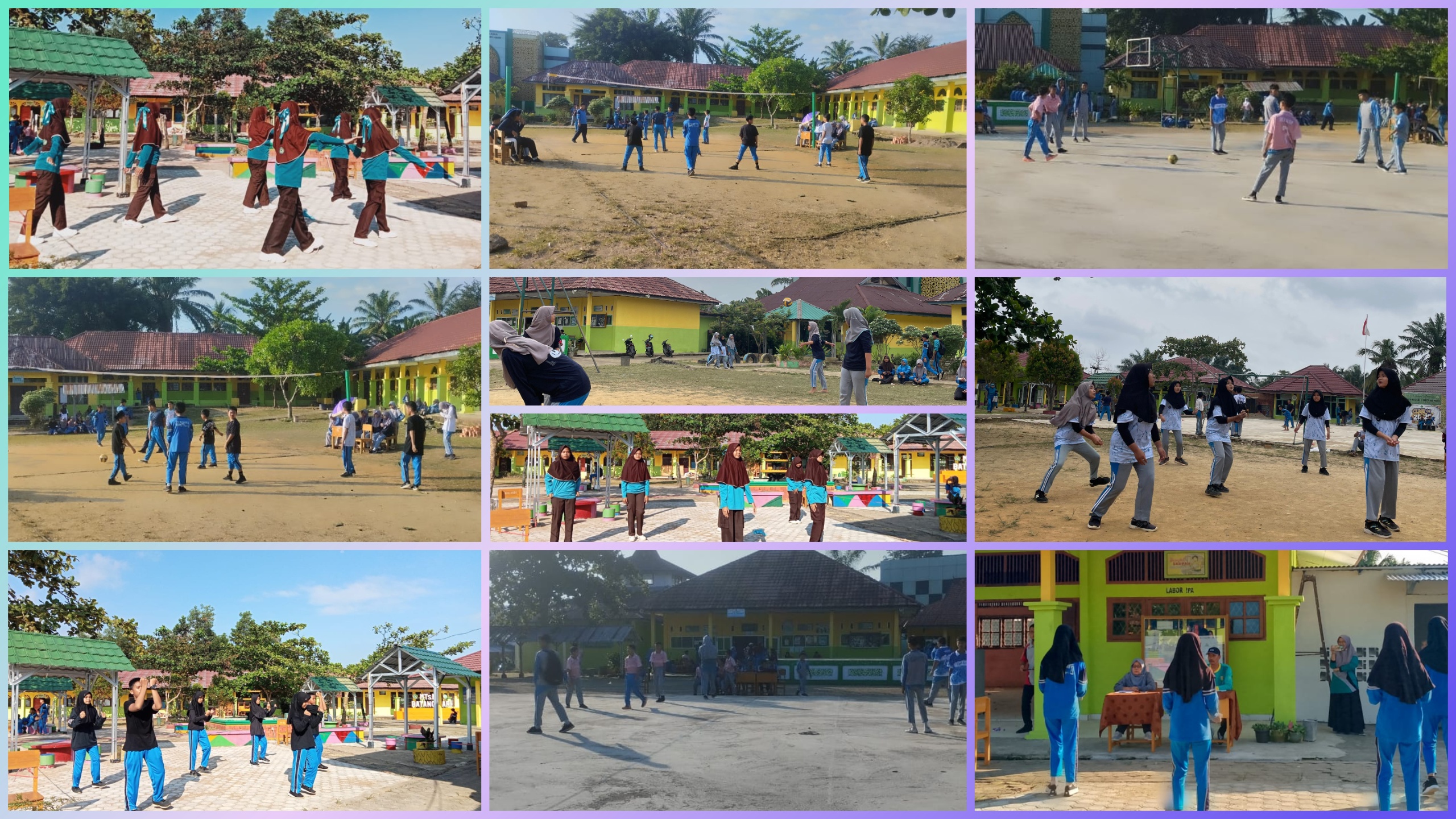 Class Meeting MTsN 1 Batang Hari: Semangat Kompetisi dan Sportivitas Terus Membara