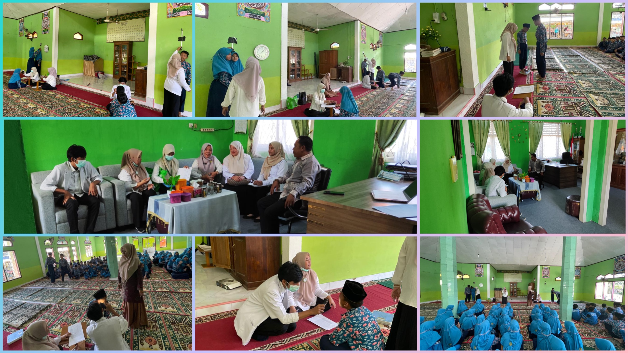 MTsN 1 Batang Hari Gandeng UPTD Puskesmas Muara Bulian Tingkatkan Kesehatan Siswa Melalui Inspeksi Sanitasi dan Skrining Berkala