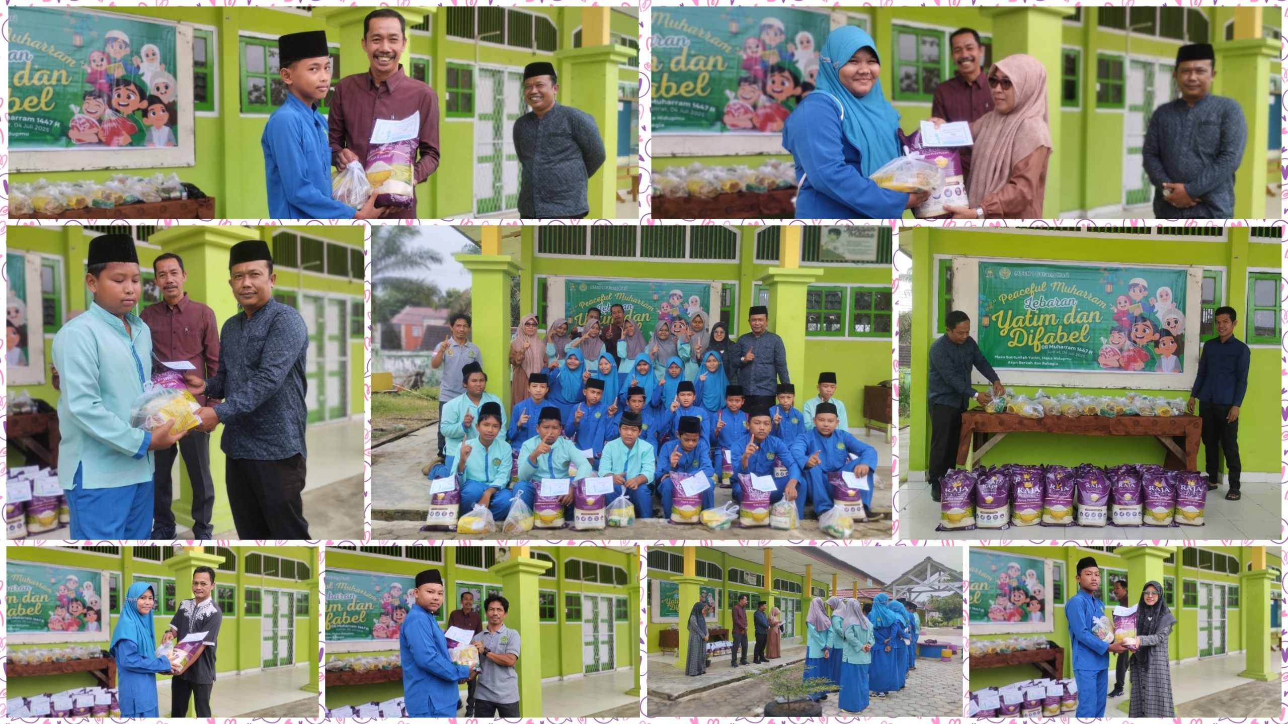 Peaceful Muharram : Lebaran Yatim dan Difabel MTsN 1 Batang Hari: Tebarkan Senyum, Raih Berkah Bersama Peaceful Muharram : Lebaran Yatim dan Difabel MTsN 1 Batang Hari: Tebarkan Senyum, Raih Berkah Bersama