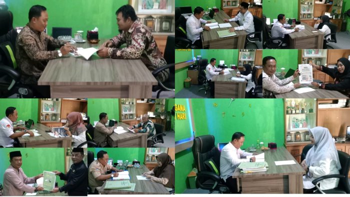 Mantapkan Kualitas Pendidikan: Doni Parizal Pimpin Supervisi Administrasi Pembelajaran Guru MTsN 1 Batang Hari