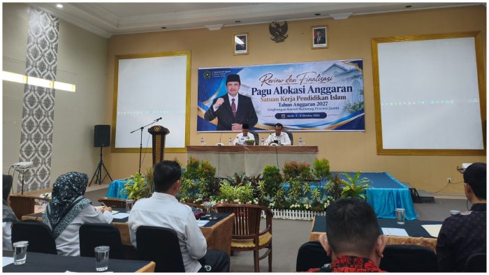 Wujudkan Tata Kelola Anggaran Transparan, MTsN 1 Batang Hari Ikuti Review dan Finalisasi Pagu Alokasi TA 2027