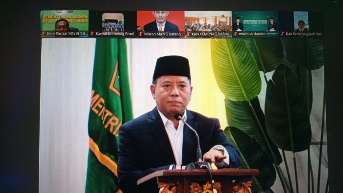 Ciptakan Kinerja Berdampak, Kepala MTsN 1 Batang Hari Ikuti Pembinaan Kanwil Kemenag Jambi