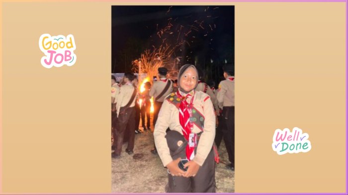 Tembus Tingkat Nasional, Rizki Aprilia Putri Wakili MTsN 1 Batang Hari di Jamnas Cibubur 2026