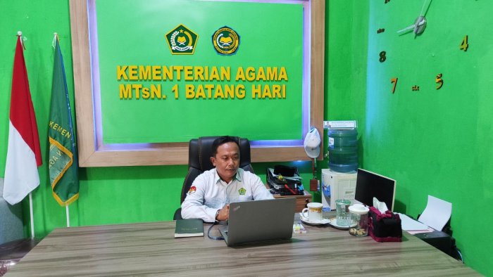 Demi RKA 2026 Tepat Sasaran, Kepala MTsN 1 Batang Hari Ikuti Rapat Koordinasi Kanwil Kemenag Jambi