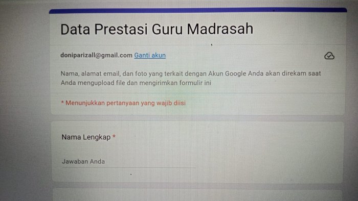 Kemenag Jambi Lakukan Pendataan Guru Madrasah Berprestasi