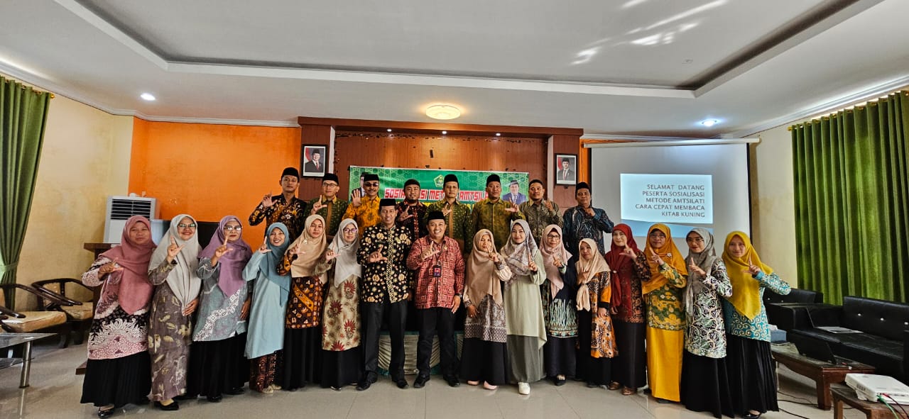 MTsN 1 Batang Hari Utus Guru Ikuti Sosialisasi Metode Amtsilati