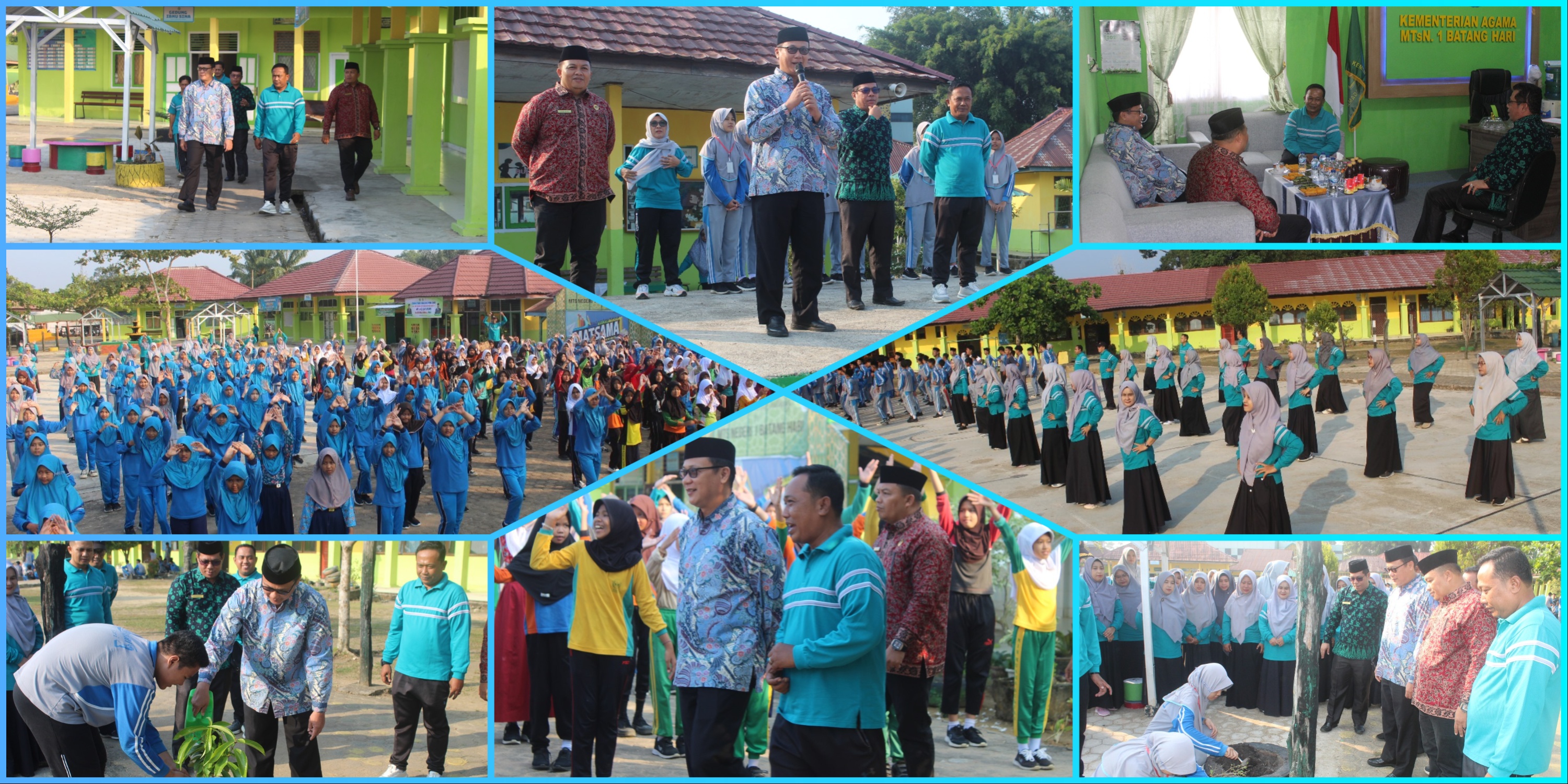 MTsN 1 Batang Hari Peringati Hari Anak Nasional 2025, Dihadiri Kepala Kemenag dan Deklarasi Madrasah Ramah Anak