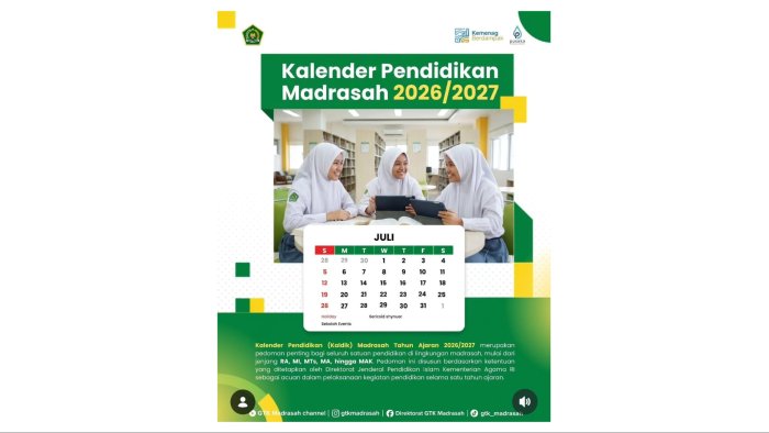 Sambut Tahun Ajaran Baru 2026/2027, MTsN 1 Batang Hari Siap Terapkan Kalender Pendidikan Terbaru dari Kemenag Sambut Tahun Ajaran Baru 2026/2027, MTsN 1 Batang Hari Siap Terapkan Kalender Pendidikan Terbaru dari Kemenag