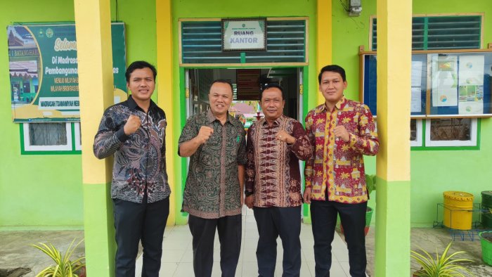 Perkuat Sinergi Batang Hari Tangguh, Kabid Disparpora Sambangi MTsN 1 Batang Hari