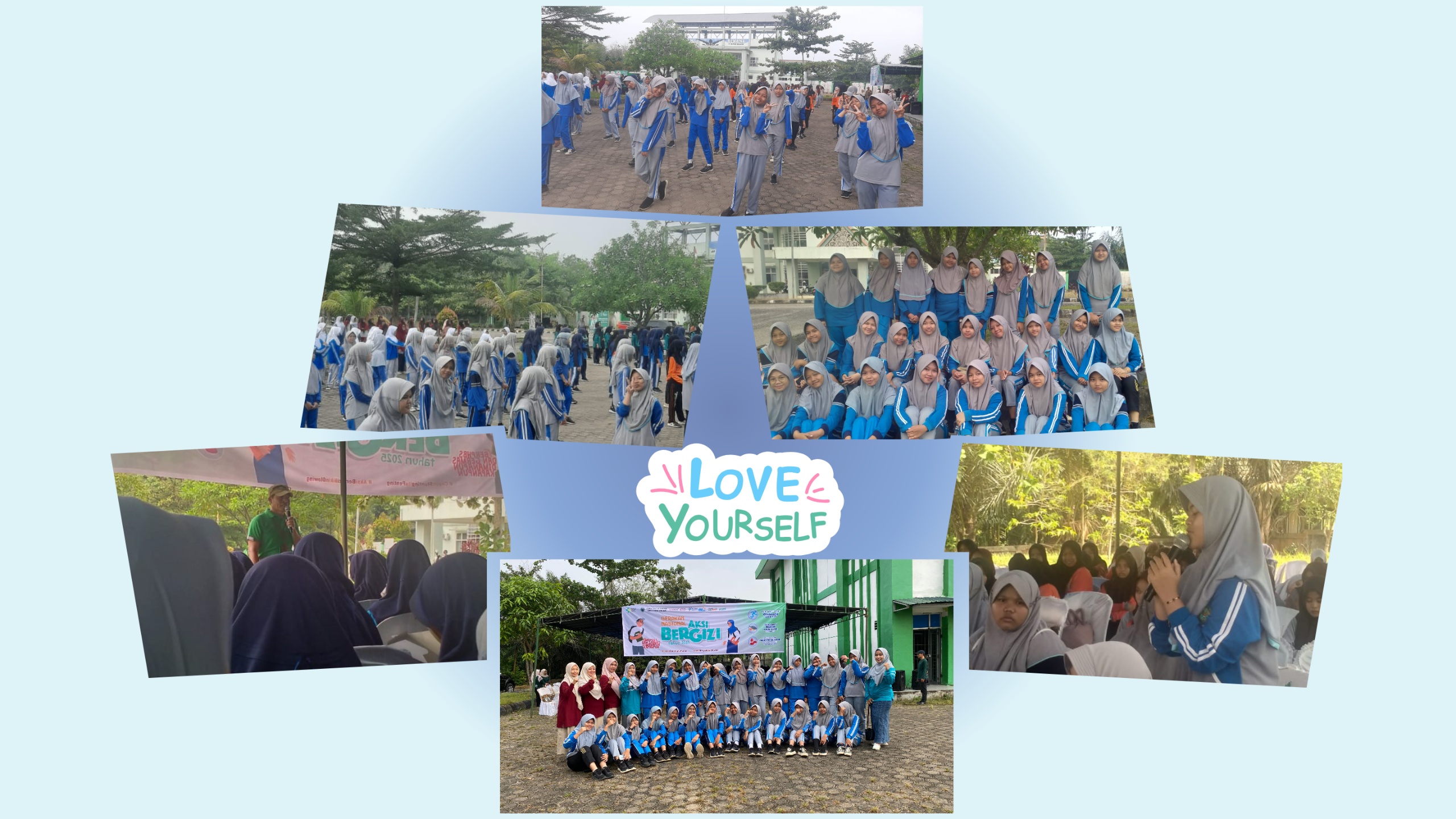 Siswi MTsN 1 Batang Hari Berpartisipasi dalam Aksi Bergizi Remaja Putri