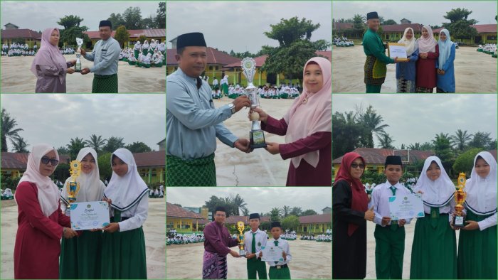 MTsN 1 Batang Hari Panen Prestasi, Penyerahan Piala HAB Kemenag ke-80 Berlangsung Khidmat