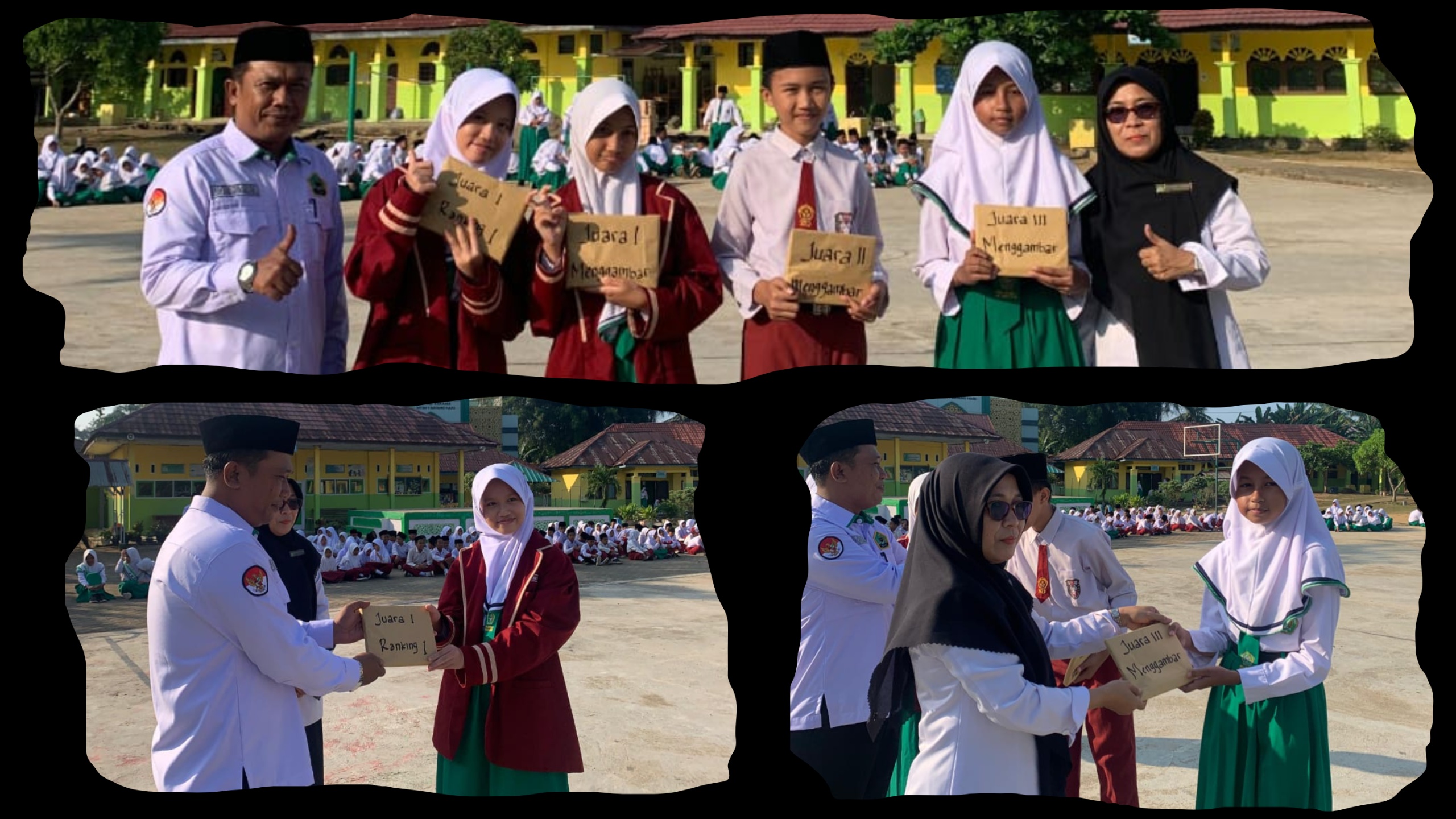 Semarak Hari Anak Nasional, MTsN 1 Batang Hari Berikan Apresiasi Juara Lomba