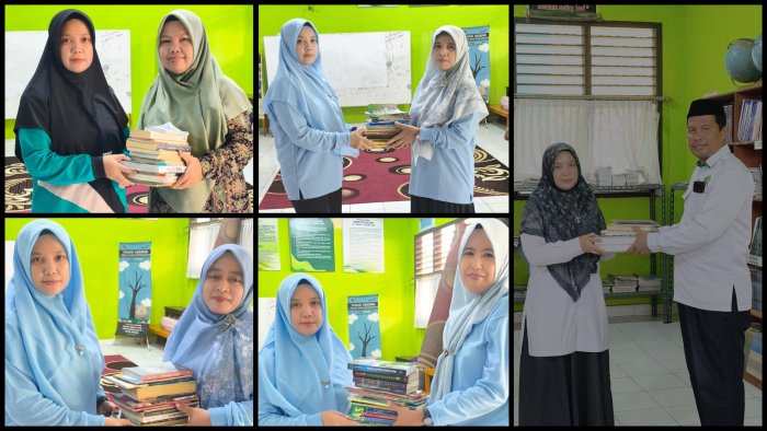 Sambut Kelulusan, Siswa Kelas IX MTsN 1 Batang Hari Hibahkan Ratusan Buku untuk Perpustakaan Madrasah Sambut Kelulusan, Siswa Kelas IX MTsN 1 Batang Hari Hibahkan Ratusan Buku untuk Perpustakaan Madrasah