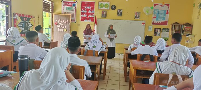 Sejuk! MTsN 1 Batang Hari Rajut Solidaritas, Galang Dana untuk Siswa yang Berduka