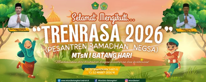 MTsN 1 Batang Hari Matangkan Persiapan TRENRASA 2026: Tekankan Ibadah dengan Kesadaran dan Keikhlasan