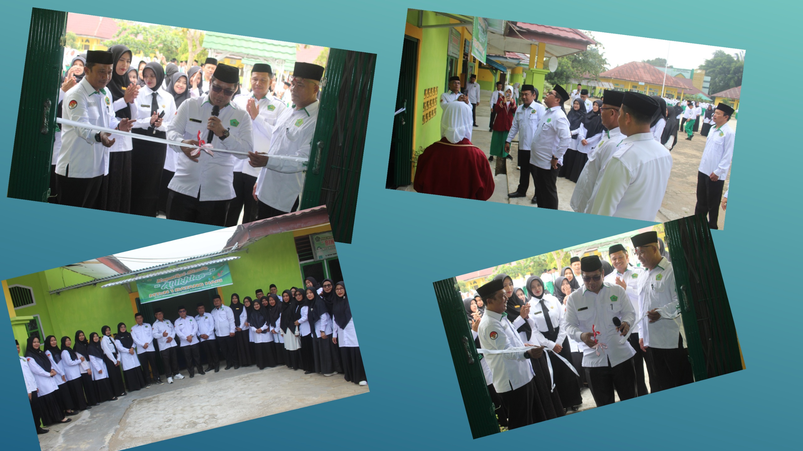 Wujud Nyata Kemandirian: Kakan Kemenag Batang Hari Potong Pita Peresmian Koperasi Siswa MTsN 1 Batang Hari