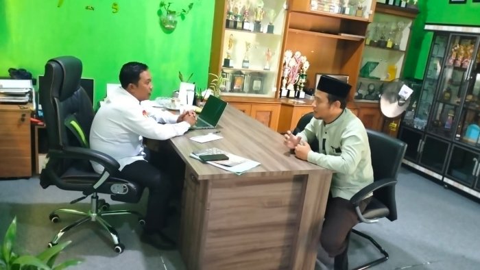 Pererat Silaturahmi, SMA IT Aulia Muara Bulian Sambangi MTsN 1 Batang Hari untuk Sosialisasi Pendidikan