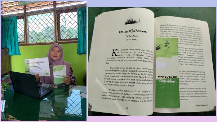 Harumkan Nama Madrasah, Ibu Diana Maulida, S.Pd., MTsN 1 Batang Hari Raih Penghargaan Penulis Terbaik Nasional