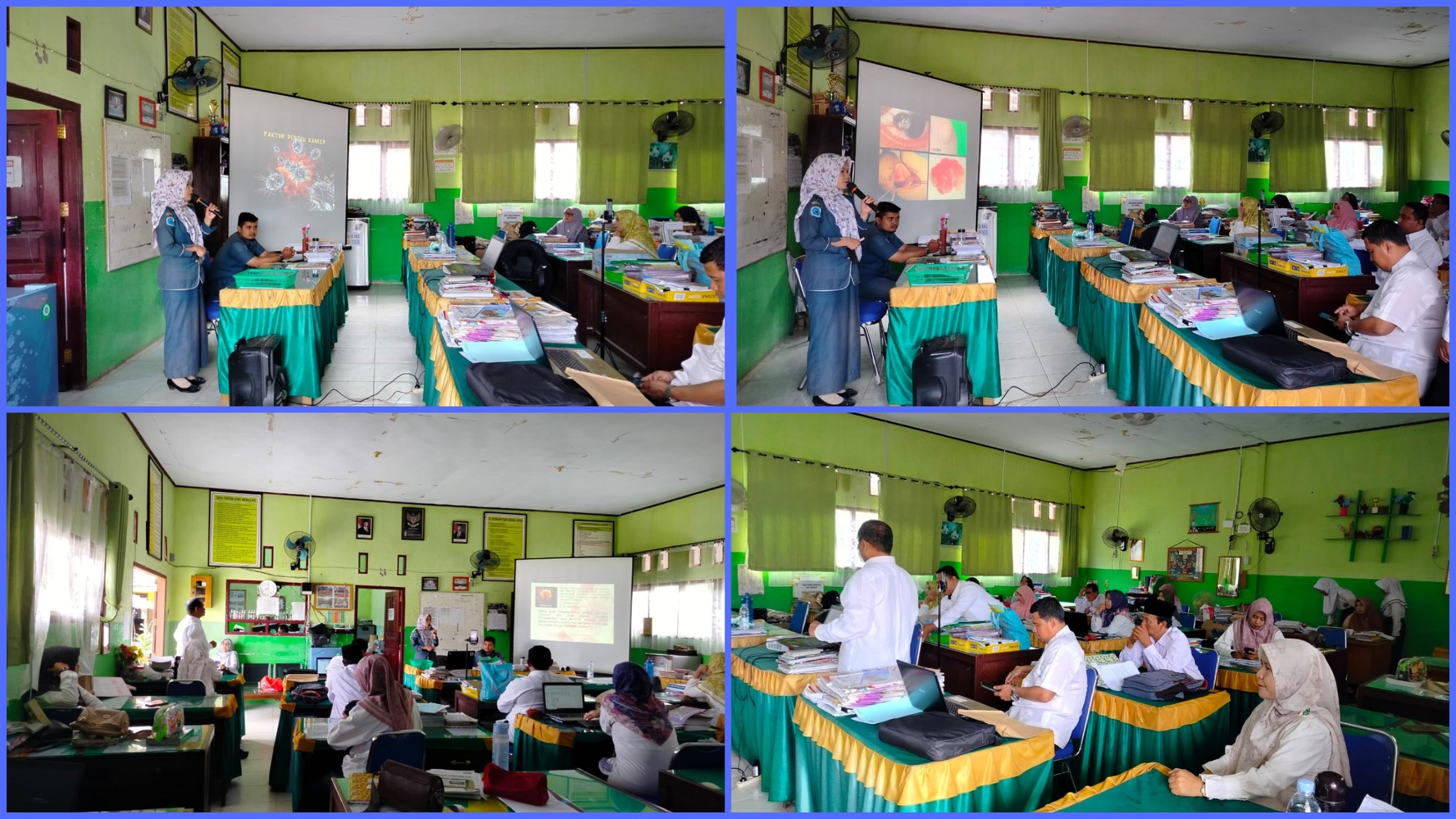 MTsN 1 Batang Hari Sukses Gelar Sosialisasi Pencegahan Kanker Bersama YPKN